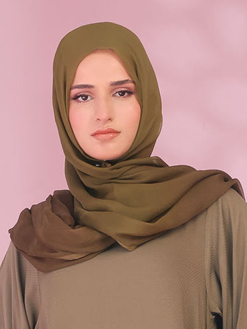 Tetreez Essence Ombre Silk Chiffon Scarves